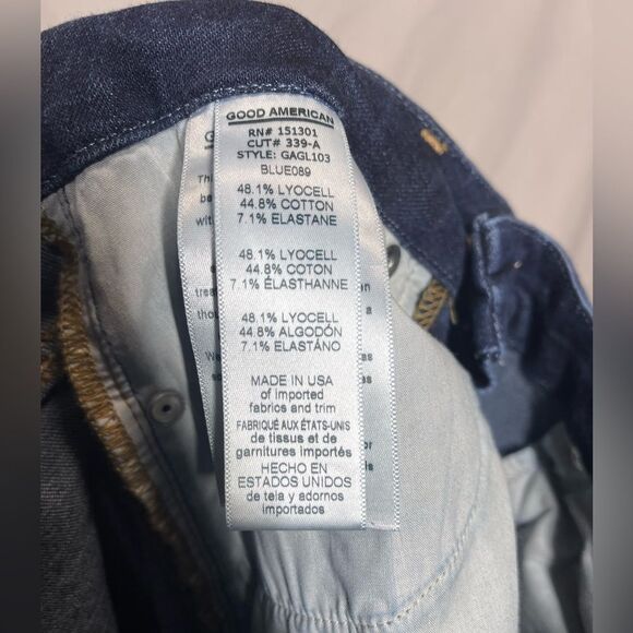 Good American Dark Blue “Good Legs” Jeans - Picture 4 of 5